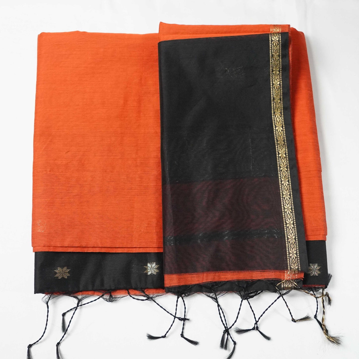 Mandharai | Tangerine - Vibrancy Woven in Silk