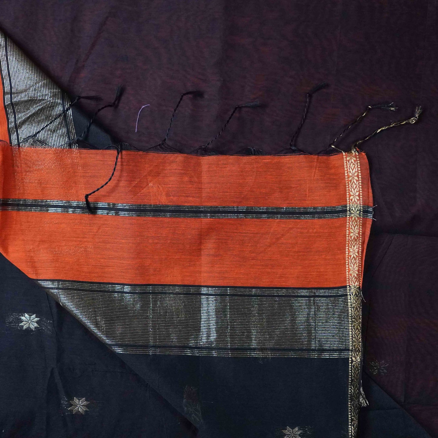Mandharai | Tangerine - Vibrancy Woven in Silk
