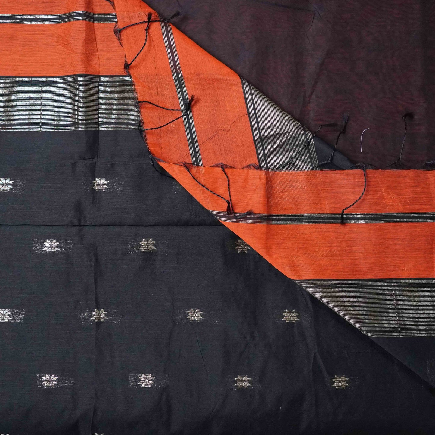 Mandharai | Tangerine - Vibrancy Woven in Silk