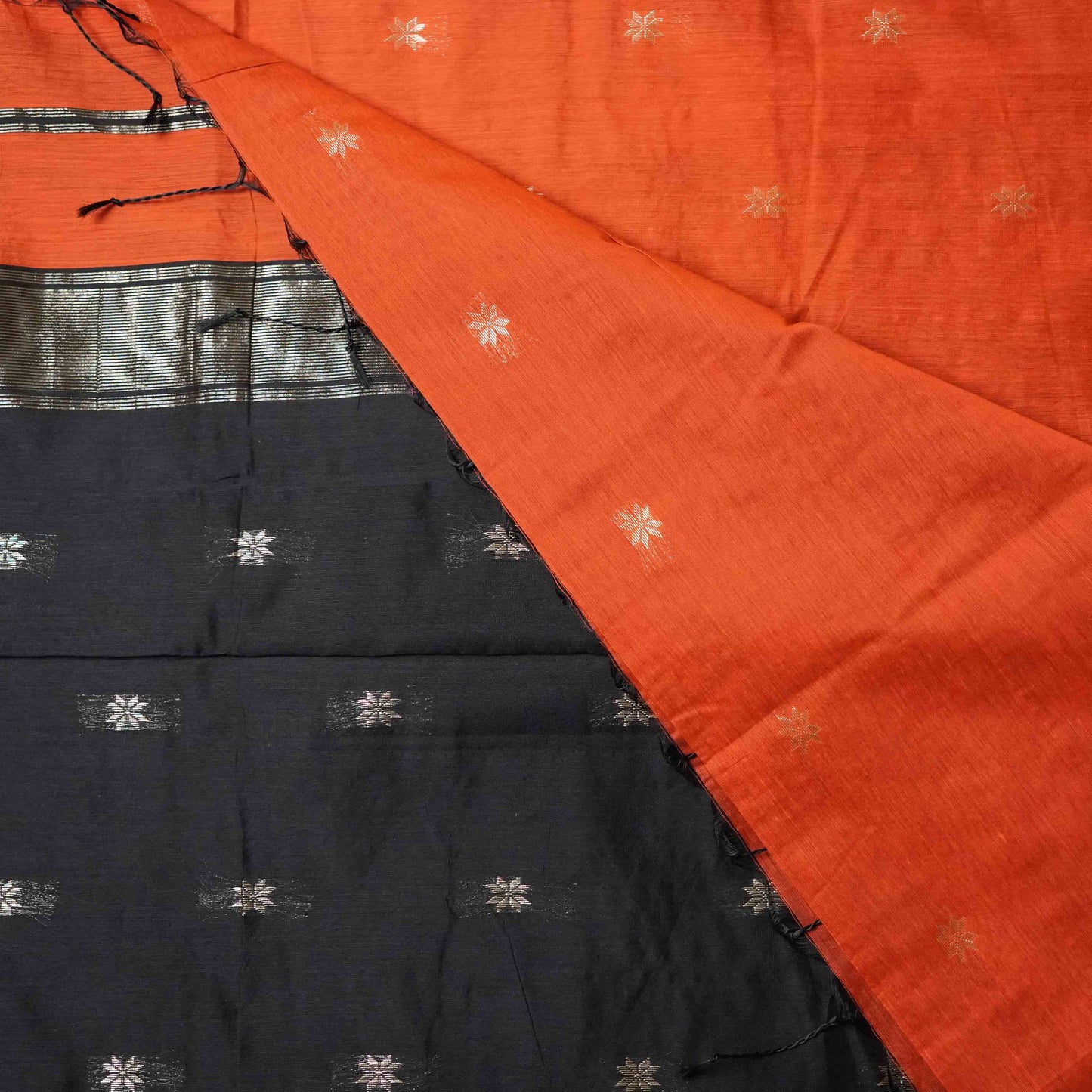 Mandharai | Tangerine - Vibrancy Woven in Silk