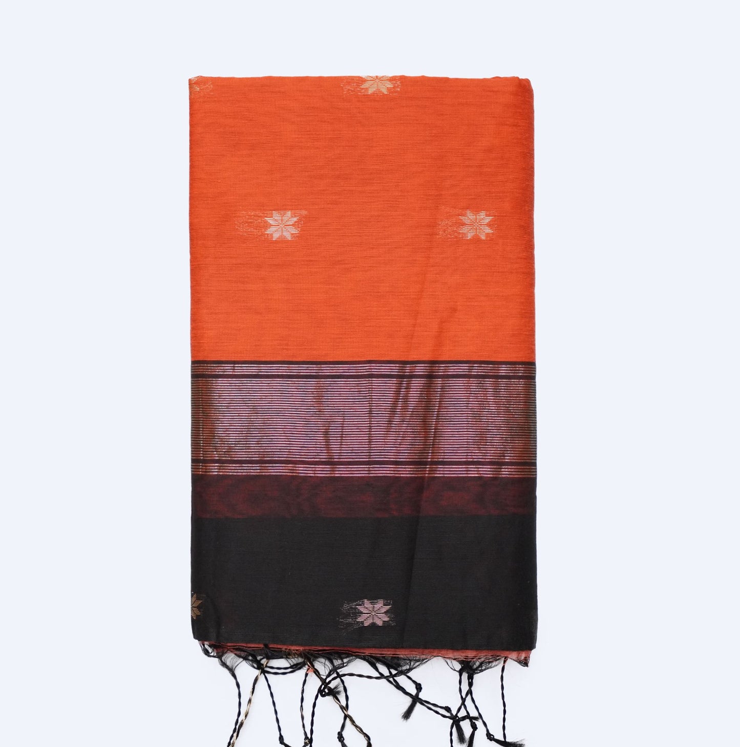 Mandharai | Tangerine - Vibrancy Woven in Silk